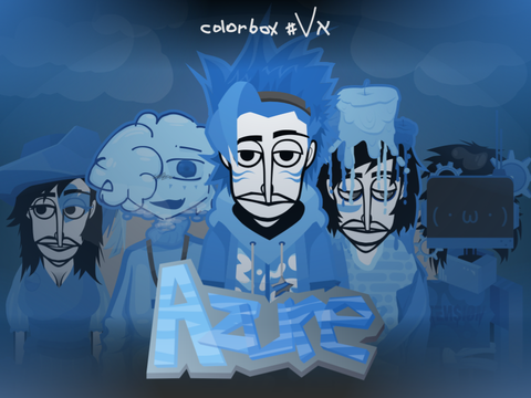 Cover for Azure - Colorbox v.ℵ